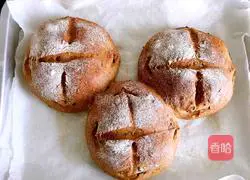 Illustration of how to make French bread 12