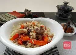  Illustration of how to make mutton rice pilaf 10