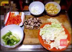 Illustration of how to make Shanxi sour noodles 2