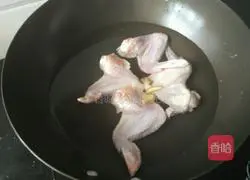 Illustration of three cups of chicken wings 2