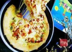 New Orleans barbecue pizza Practice illustration 17