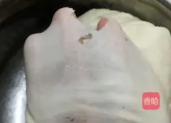 Illustration of making bean paste bread 3