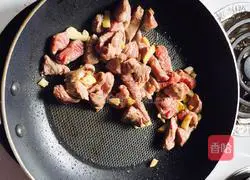 Illustration of braised beef 3