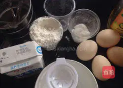 Illustration of how to make sponge cake 1