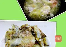 Illustration of braised fish lips 2