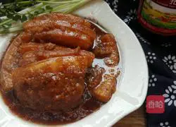 Illustration of how to make steamed pork with rice flour (New Year flavor) 7