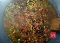 Illustration of how to make braised tofu brain with meat 8