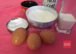 Rice cooker steaming Cake recipe illustration 1