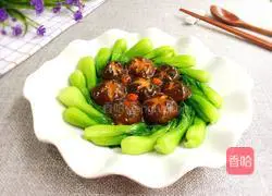 Illustration of how to make braised rapeseed with mushrooms 13