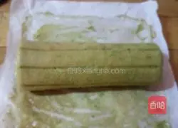 Matcha cake roll Practice illustration 20