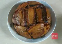 Illustration of how to make simple pork stuffed with sand 9