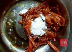 Illustration of spicy kimchi pork shreds 5