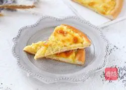 Illustration of how to make fragrant durian pizza (nine inches) 11