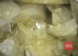 Illustration of how to make kimchi and bacon 1