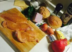 French chicken burger recipe 1