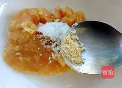 Illustration of how to make pan-fried chicken cake 4