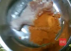 Illustration of how to make Pipa chicken legs 2