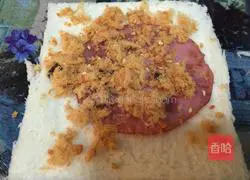 Toast ham roll recipe illustration 5