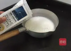 Illustration of how to make milk and egg fermented glutinous rice 1