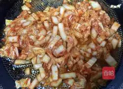 Pork Belly Korean Kimchi Fried Rice Recipe Illustration 3