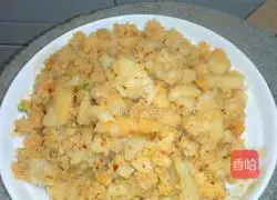 Illustration of how to make potato wheat rice 8