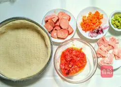 Red sausage pizza recipe 1