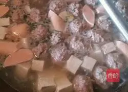 Illustration of how to make tofu dumpling soup 6