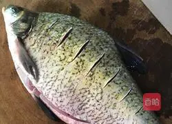 Steamed bream Illustration of how to do it 1