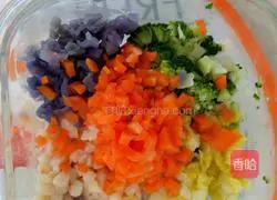 Illustration of how to make assorted tofu for baby food supplement 2