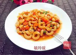 Italian macaroni Illustration of practice 14