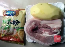 Illustration of home-style steamed pork 1