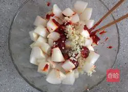 Simple Korean radish kimchi recipe 3