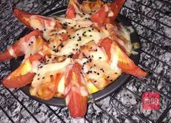 Tomato flower pizza!! Recipe 6
