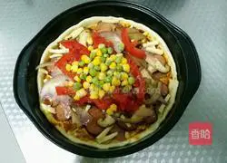 Homemade bacon pizza recipe 15