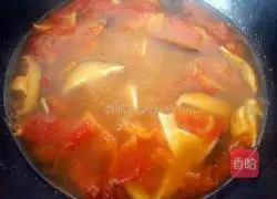 Illustration of how to make tomato and egg noodles 7