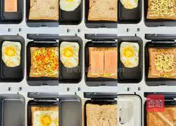 5-minute ultra-fast low-calorie hot-pressed sandwich recipe 2