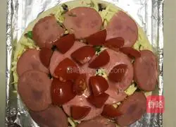 Assorted Potato Pizza (Simple Oven Version) Recipe Illustration 9