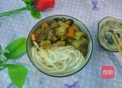 Plain braised noodles Practice illustration 12