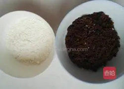 Jing~Illustration of how to make brown sugar shortbread 4