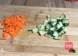 Illustration of how to make bacon pizza 3