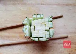 Chrysanthemum and eggplant recipe 3