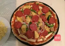 Illustration of how to make delicious pizza 3