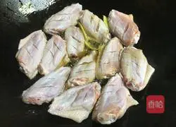 Illustration of braised chicken wings 2