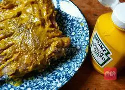 Illustration of how to make roasted lamb chops with thyme 7