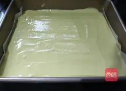 Illustration of how to make meat floss cake rolls 17