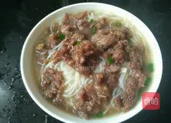 Illustration of how to make beef powder 8