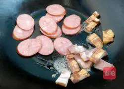 Recipe for Mushroom, Red Sausage and Bacon Pizza (9 inches) 7