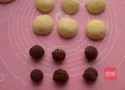 Illustration of how to make bean paste buns 3