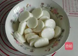 Illustration of how to make yam and purple sweet potato cake 2