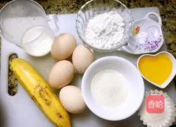 Illustration of how to make banana cake (rice cooker version) 1